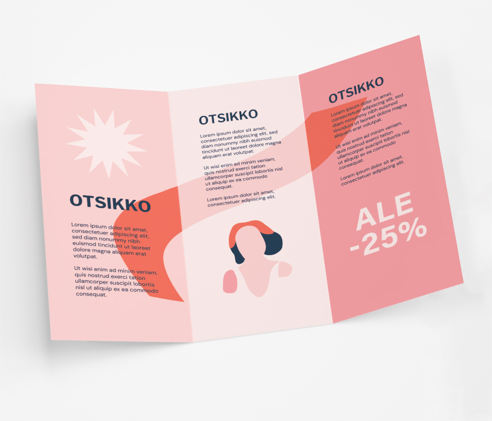 Valmis esite haitaritaitolla.